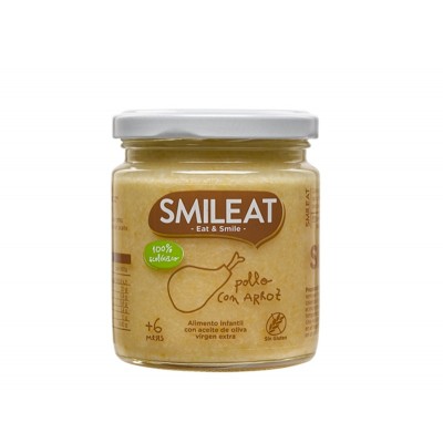 Smileat Pollo con Arroz Ecológico 230g