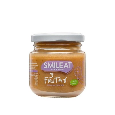 Smileat 3 Frutas Ecológico 130g