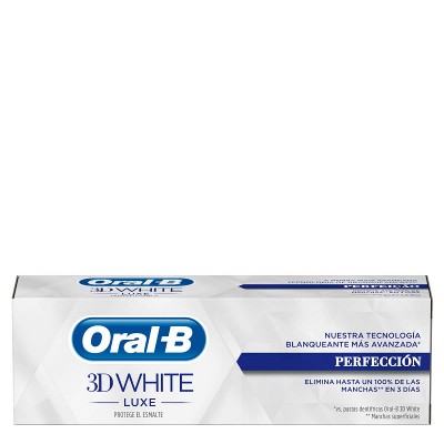 Oral B 3D White Luxe Perfección Pasta Dentífrica 75ml