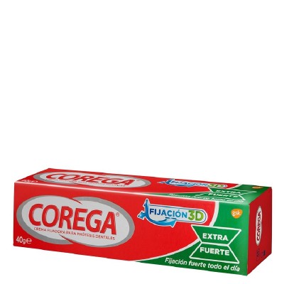 Corega Extra Fuerte Crema Fijadora 40g