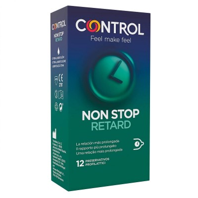 Control Non Stop Retard Preservativos 12 Uds