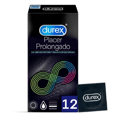 Durex Placer Prolongado Preservativos 12 Uds