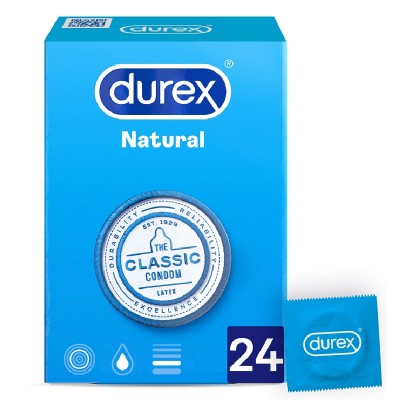 Durex Natural Preservativos 24 Uds