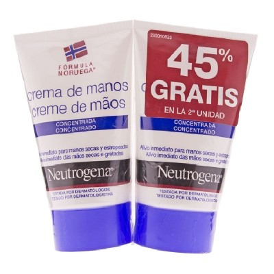 DUPLO Neutrogena Crema de Manos Concentrada 50ml+50ml