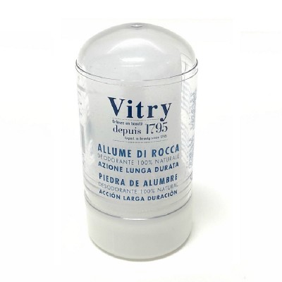 Vitry Piedra de Alumbre Desodorante 100% Natural 60g