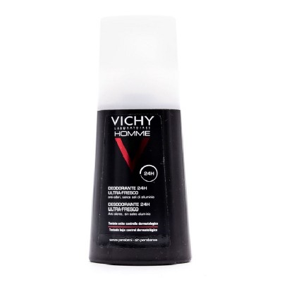 Vichy Hombre Desodorante 24h Vaporizador Ultra Fresco 100ml