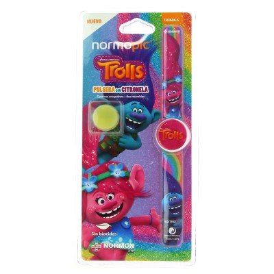 Normopic Pulsera con Citronela de Trolls