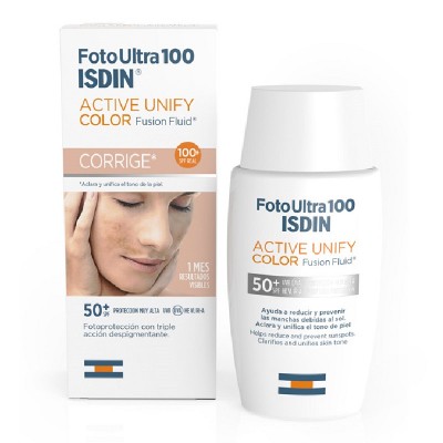 Isdin Foto Ultra 100 Active Unify COLOR Fusion Fluid SPF 50+ 50ml