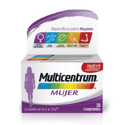 Multicentrum Mujer 30 Comprimidos