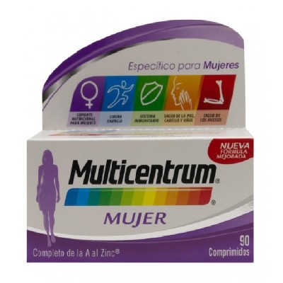 Multicentrum Mujer 90 Comprimidos