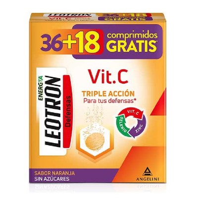 Leotron Vitamina C 36 Comprimidos+18 GRATIS