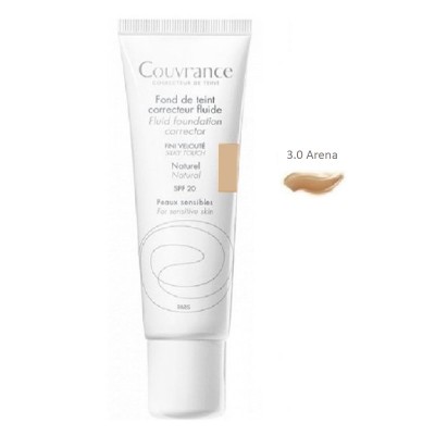 Avène Couvrance Maquillaje Fluido Nº3-Arena SPF 20 30ml