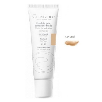 Avène Couvrance Maquillaje Fluido Nº4-Miel SPF 20 30ml