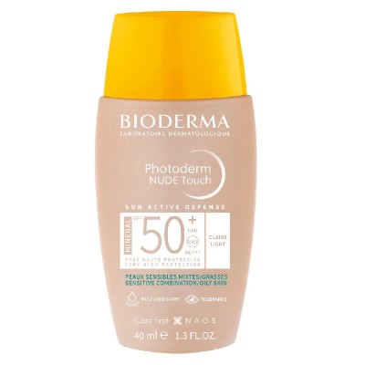 Bioderma Photoderm NUDE Touch SPF 50+ Color Claro 40ml