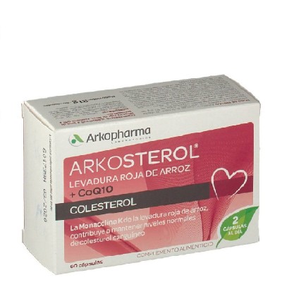 Arkosterol Levadura Roja + Coenzima Q10 60 cápsulas