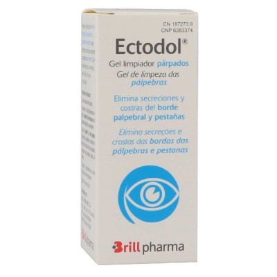 Ectodol Gel Limpiador Párpados 15ml