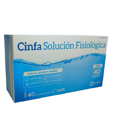 Cinfa Solucion Fisiologica 40 Unidades