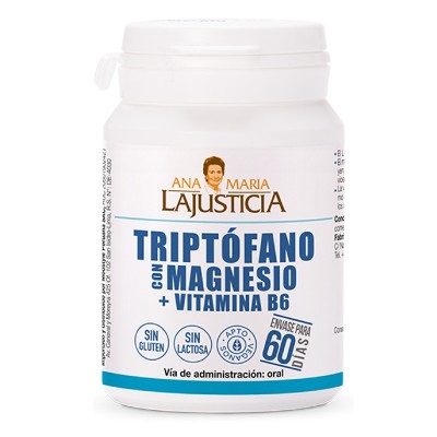 Ana María Lajusticia Triptófano con Magnesio y Vitamina B6 60 Comprimidos