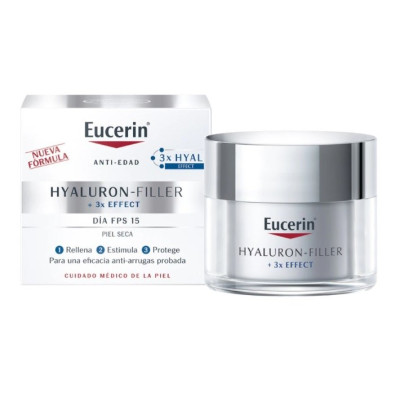 Eucerin Hyaluron-Filler Día SPF15 Piel Seca 50ml