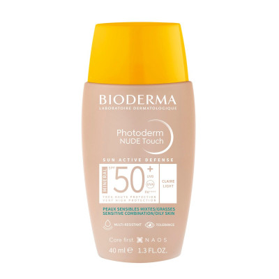 Bioderma Photoderm NUDE Touch SPF 50+ Color Claro 40ml