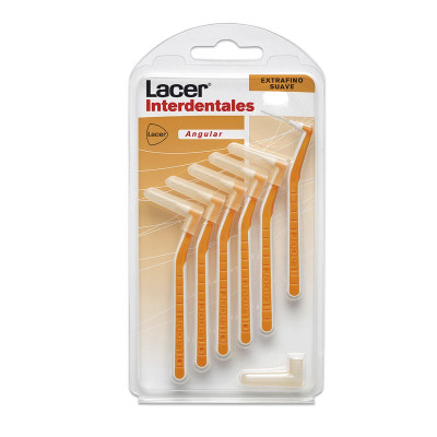 Lacer Cepillo Interdental Angular Extrafino Suave 6 Uds