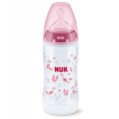 Nuk Biberón FC+PP LATEX 300ml 6+m