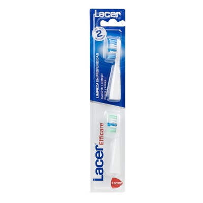 Lacer Recambio Cepillo Dental Efficare 2 Uds